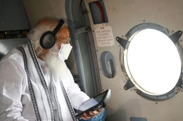 ਚੱਕਰਵਾਤ ਤੋਂ ਬਾਅਦ ਸਥਿਤੀ ਦਾ ਜਾਇਜ਼ਾ ਲੈਣ ਲਈ ਪ੍ਰਧਾਨ ਮੰਤਰੀ ਪਹੁੰਚੇ ਗੁਜਰਾਤ