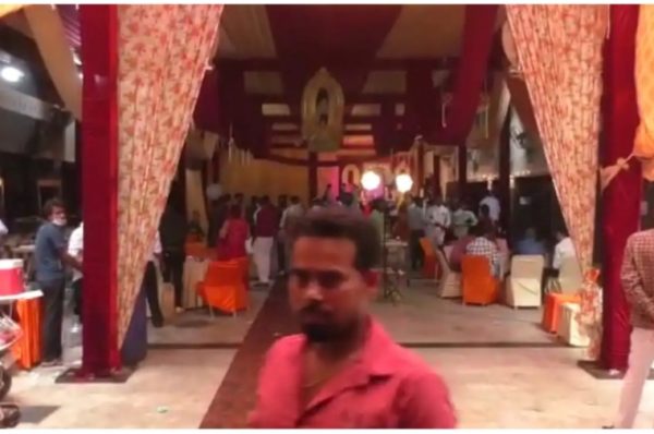 ਵਿਆਹ ਸਮਾਗਮ ਵਿਚ ਫਿਰ ਉਡੀਆਂ ਕੋਰੋਨਾ ਨਿਯਮਾਂ ਦੀਆਂ ਧੱਜੀਆਂ