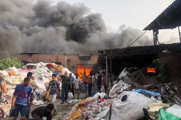 ਲੁਧਿਆਣਾ ਨੇੜੇ ਧਾਗਾ ਫ਼ੈਕਟਰੀ ‘ਚ ਲੱਗੀ ਭਿਆਨਕ ਅੱਗ