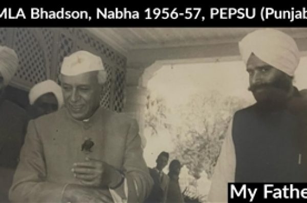 ਸਿੱਧੂ ਨੇ ਆਪਣੇ ਪਿਤਾ ਦੀ ਸਾਬਕਾ PM ਨਹਿਰੂ ਨਾਲ ਫੋਟੋ ਟਵੀਟ ਕੀਤੀ, ਲਿਖਿਆ- ਮੇਰੇ ਪਿਤਾ ਨੇ ਆਜ਼ਾਦੀ ਦੇ ਸੰਘਰਸ਼ ‘ਚ ਹਿੱਸਾ ਲਿਆ