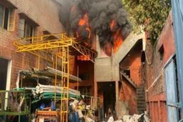 ਜਲੰਧਰ ਦੇ ਇੰਡਸਟ੍ਰੀਅਲ ਏਰੀਆ ‘ਚ ਪਾਈਪ ਫੈਕਟਰੀ ‘ਚ ਲੱਗੀ ਭਿਆਨਕ ਅੱਗ, ਫਾਇਰ ਬ੍ਰਿਗੇਡ ਦੀਆਂ 7 ਤੋਂ ਜ਼ਿਆਦਾ ਗੱਡੀਆਂ ਬੁਝਾਉਣ ‘ਚ ਜੁਟੀਆਂ