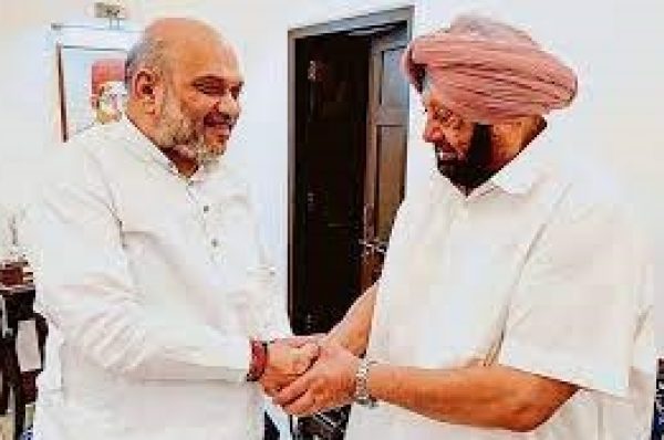 ਅਮਿਤ ਸ਼ਾਹ ਦੇ ਬਿਆਨ ਨਾਲ ਪੰਜਾਬ ਦੀ ਸਿਆਸਤ ‘ਚ ਭੂਚਾਲ, ਕਿਹਾ – ਕੈਪਟਨ ਨਾਲ ਗਠਜੋੜ ‘ਤੇ ਚੱਲ ਰਹੀ ਹੈ ਗੱਲ
