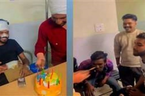 ਕੁੱਟਮਾਰ ‘ਚ ਜ਼ਖ਼ਮੀ ‘ਆਪ’ ਨੇਤਾ ਨੇ ਸਰਜੀਕਲ ਵਾਰਡ ‘ਚ ਮਨਾਇਆ ਜਨਮਦਿਨ, ਮਰੀਜ਼ ਹੋਏ ਪਰੇਸ਼ਾਨ