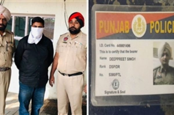 ਖੰਨਾ ਪੁਲਿਸ ਦੇ ਹੱਥੇ ਚੜ੍ਹਿਆ ਨਕਲੀ DSP, ਨੌਕਰੀ ਦਿਵਾਉਣ ਦੇ ਬਹਾਨੇ ਲੱਖਾਂ ਰੁਪਏ ਠੱਗੇ; ਪਛਾਣ ਪੱਤਰ ਤੇ ਵਰਦੀ ਬਰਾਮਦ