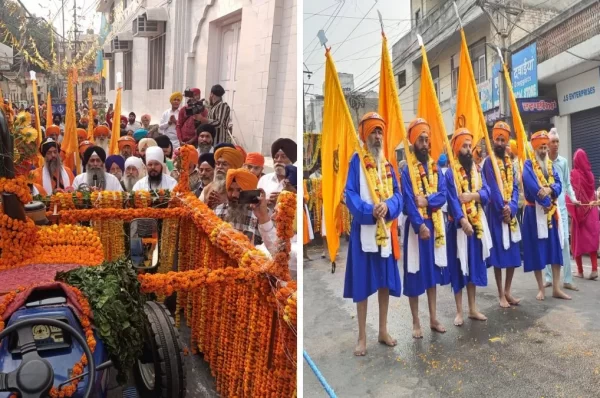 ਜੈਕਾਰਿਆਂ ਦੀ ਗੂੰਜ ਨਾਲ ਪ੍ਰਕਾਸ਼ ਪੁਰਬ ਨੂੰ ਸਮਰਪਿਤ ਨਗਰ ਕੀਰਤਨ ਆਰੰਭ