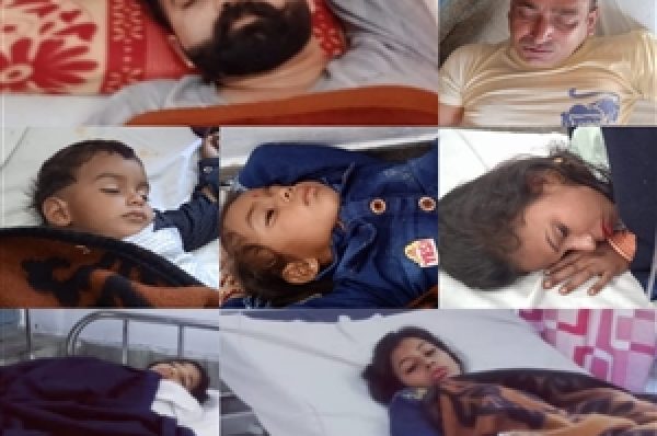 ਹੁਸ਼ਿਆਰਪੁਰ ‘ਚ ਲਾੜੇ ਦੀ ਗੱਡੀ ‘ਤੇ ਮਧੂਮੱਖੀਆਂ ਦਾ ਹਮਲਾ, ਲਾੜੇ ਸਮੇਤ 7 ਲੋਕ ਹੋਏ ਸ਼ਿਕਾਰ, ਹਸਪਤਾਲ ‘ਚ ਕਰਵਾਏ ਦਾਖ਼ਲ