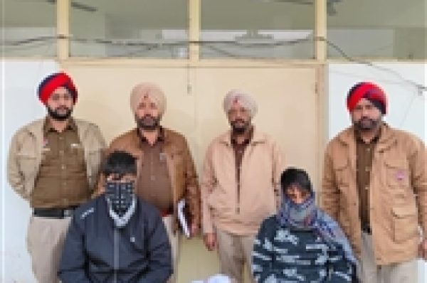 ਭੋਗਪੁਰ ‘ਚ ਲੁੱਟਾਂ-ਖੋਹਾਂ ਕਰਨ ਵਾਲੇ 2 ਨੌਜਵਾਨ ਪਿਸਤੌਲ ਸਮੇਤ ਗ੍ਰਿਫ਼ਤਾਰ