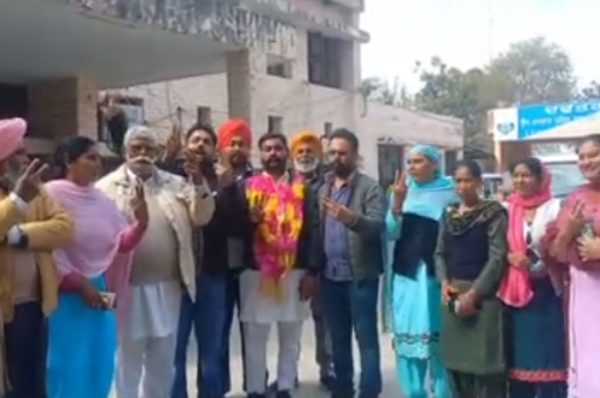 ਬਲਾਕ ਸੰਮਤੀ ਦੇ ਨਵੇਂ ਚੇਅਰਮੈਨ ਬਣੇ ਦਰਸ਼ਨ ਸਿੰਘ ਕਾਲਾਝਾੜ