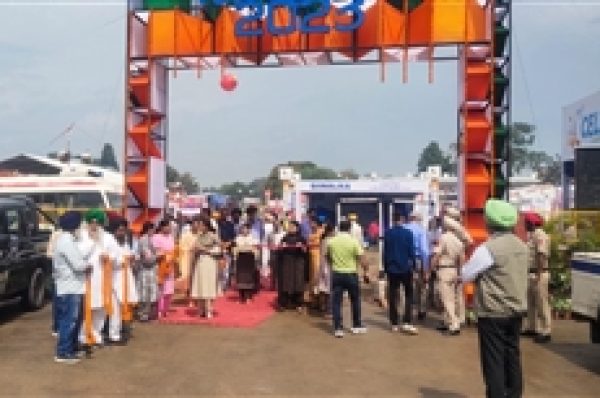 ਬਾਰਿਸ਼ ਦਰਮਿਆਨ ਰਾਜ ਪੱਧਰੀ ਕਿਸਾਨ ਮੇਲਾ ਤੇ ਪਸ਼ੂ ਪਾਲਣ ਮੇਲਾ ਸ਼ੁਰੂ, ਕਿਸਾਨਾਂ ਦੀ ਆਮਦ ਘੱਟ
