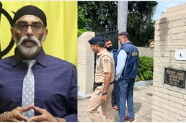 ਐਨ.ਆਈ.ਏ. ਅਦਾਲਤ ਦੇ ਹੁਕਮਾਂ ’ਤੇ ਗੁਰਪਤਵੰਤ ਸਿੰਘ ਪਨੂੰ ਦੇ ਘਰ ਲੱਗਿਆ ਜਾਇਦਾਦ ਜ਼ਬਤ ਦਾ ਨੋਟਿਸ