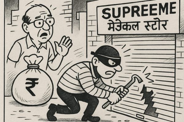 ਬਸਤੀ ਬਾਬਾ ਖੇਲ ‘ਚ ਦੋ ਦਵਾਈਆਂ ਦੀਆਂ ਦੁਕਾਨਾਂ ‘ਤੇ ਚੋਰੀ ਦੀ ਵਾਰਦਾਤ, ਹਜ਼ਾਰਾਂ ਦੀ ਨਕਦੀ ਅਤੇ ਦਵਾਈਆਂ ਲਾਪਤਾ