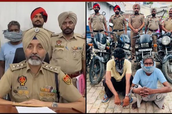ਜਲੰਧਰ ‘ਚ ਬਾਈਕ ਚੋਰੀ ਗਿਰੋਹ ਦੇ 2 ਮੈਂਬਰ ਗ੍ਰਿਫ਼ਤਾਰ, 6 ਚੋਰੀਸ਼ੁਦਾ ਮੋਟਰਸਾਈਕਲਾਂ ਬਰਾਮਦ