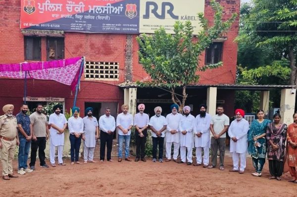 ਚੌਕੀ ਮਲਸੀਆਂ ਥਾਣਾ ਸ਼ਾਹਕੋਟ ਵਿਖੇ ਪੁਲਿਸ ਵੱਲੋਂ ਸੁਖਮਨੀ ਸਾਹਿਬ ਦਾ ਪਾਠ