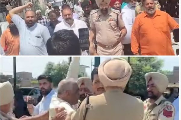 ਜਲੰਧਰ ਦੇਹਾਤ ’ਚ ਬੀਜੇਪੀ ਨੇਤਾਵਾਂ ਕੇ.ਡੀ. ਭੰਡਾਰੀ ਤੇ ਸੁਸ਼ੀਲ ਰਿੰਕੂ ਨਾਲ ਪੁਲਿਸ ਦੀ ਧੱਕਾਮੁੱਕੀ; ਸਰਕਾਰ ਦੇ ਹੁਕਮ–ਬਿਨਾਂ ਮਨਜ਼ੂਰੀ ਕੋਈ ਵੀ ਡਾਟਾ ਕੈਂਪ ਨਹੀਂ