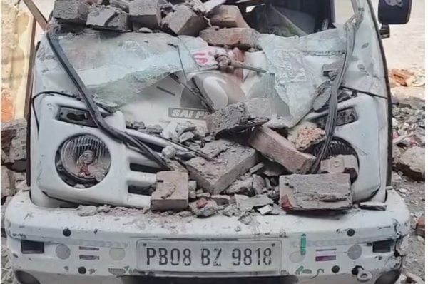 ਜਲੰਧਰ ਵਿੱਚ ਪੁਰਾਣੀ ਇਮਾਰਤ ਦੀ ਕੰਧ ਢਹਿਣ ਨਾਲ ਵੱਡਾ ਹਾਦਸਾ ਟਲਿਆ