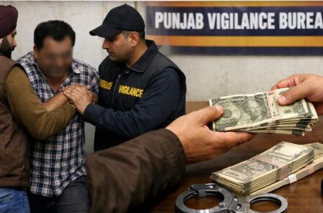 ਜਲੰਧਰ ਵਿਜੀਲੈਂਸ ਵੱਲੋਂ ਵੱਡੀ ਕਾਰਵਾਈ: ਮੇਹਤਪੁਰ ਦੇ ਕਾਨੂੰਗੋ ਦੇ ਭਰਾ ਨੂੰ 20 ਹਜ਼ਾਰ ਰੁਪਏ ਰਿਸ਼ਵਤ ਲੈਂਦਿਆਂ ਰੰਗੇ ਹੱਥੀਂ ਕਾਬੂ