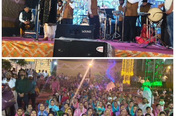 ਸੁਖਬੀਰ ਥਿੰਦ ਐਡਵੋਕੇਟ ਵੱਲੋਂ ਸਿੱਧ ਬਾਬਾ ਬਾਲਕ ਨਾਥ ਜੀ ਦਾ ਸਲਾਨਾ ਜਾਗਰਣ ਧੂਮਧਾਮ ਨਾਲ ਆਯੋਜਿਤ, ਹਜ਼ਾਰਾਂ ਸ਼ਰਧਾਲੂਆਂ ਦੀ ਭਾਰੀ ਭੀੜ, ਭਗਤੀਮਈ ਮਾਹੌਲ ਨੇ ਬਣਾਇਆ ਖਾਸ ਰੰਗ