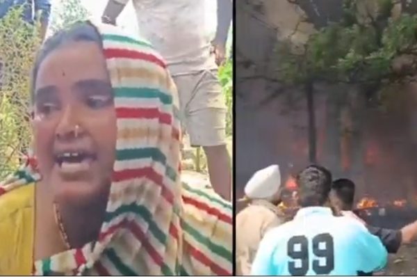 ਜਲੰਧਰ ਦੇ ਵੈਸਟ ਹਲਕੇ ‘ਚ ਕਬਾੜ ਦੇ ਗੋਦਾਮ ਨੂੰ ਭਿਆਨਕ ਅੱਗ – 70-80 ਝੁੱਗੀਆਂ ਸੜ ਕੇ ਰਾਖ, ਵੱਡਾ ਮਾਲੀ ਨੁਕਸਾਨ