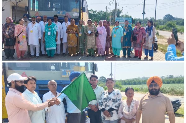 ਪੰਜਾਬ ਸਰਕਾਰ ਵੱਲੋਂ ਤੀਰਥ ਯਾਤਰਾ ਜਲੰਧਰ ਤੋਂ ਸੰਗਤਾਂ ਦੀ A C ਬੱਸ ਅਨੰਦਪੁਰ ਸਾਹਿਬ, ਨੈਨਾ ਦੇਵੀ ਤੇ ਕੀਰਤਪੁਰ ਸਾਹਿਬ ਲਈ ਰਵਾਨਾ