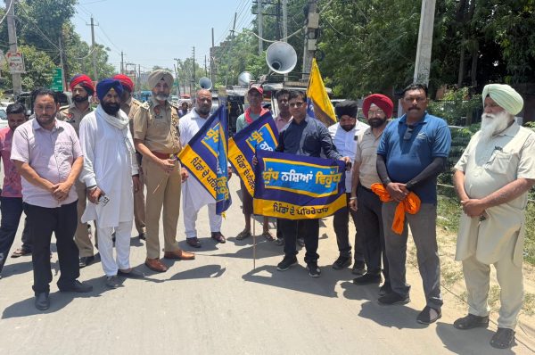ਨਸ਼ਾ ਤਸਕਰਾਂ ਖ਼ਿਲਾਫ਼ ਲੋਕਾਂ ਤੋਂ ਗੁਪਤ ਸੂਚਨਾਵਾਂ ਇਕੱਠੀਆਂ ਕਰਨ ਲਈ ਨਕੋਦਰ ਵਿੱਚ ਈ-ਰਿਕਸ਼ੇ ਰਵਾਨਾ