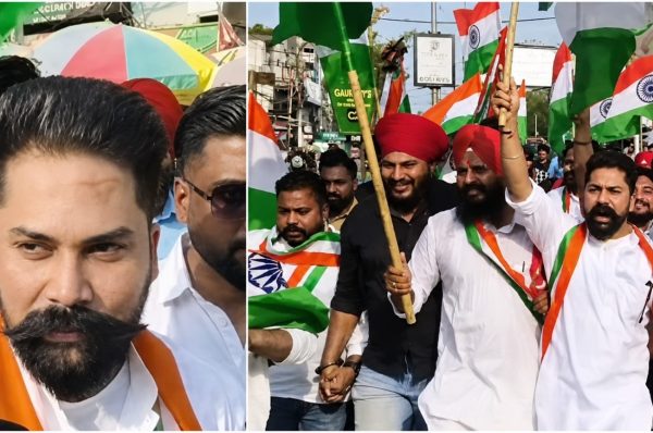 ਆਪ ਯੂਥ ਵਿੰਗ ਵੱਲੋਂ ਤਿਰੰਗੇ ਨਾਲ ਫਲੈਗ ਮਾਰਚ, ‘ਜੈ ਜਵਾਨ ਜੈ ਕਿਸਾਨ’ ਦੇ ਨਾਅਰਿਆਂ ਨਾਲ ਗੂੰਜਿਆ ਜਲੰਧਰ