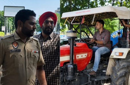 ਗੁਰੂ ਨਾਨਕ ਮਿਸ਼ਨ ਚੌਕ ’ਚ ਟਰੈਕਟਰ ਚਾਲਕ ਦੀ ਕਥਿਤ ਤੇਜ਼ ਰਫ਼ਤਾਰ ਡਰਾਈਵਿੰਗ, ਪੁਲਿਸ ਨੇ ਟਰੈਕਟਰ ਰੋਕ ਕੇ ਕੀਤੀ ਜਾਂਚ