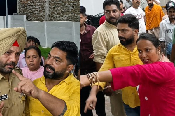 120 ਫੁੱਟੀ ਰੋਡ ਦੇ ਪੈਟਰੋਲ ਪੰਪ ‘ਤੇ ਹੰਗਾਮਾ, 300-300 ਰੁਪਏ ਦਾ ਦੋ ਵਾਰ ਪੈਟਰੋਲ ਪਵਾਉਣ ਬਾਵਜੂਦ ਨਾ ਹਿੱਲੀ ਫਿਊਲ ਮੀਟਰ ਦੀ ਸੂਈ; ਮਸ਼ੀਨ ਦੀ ਜਾਂਚ ਦੀ ਮੰਗ