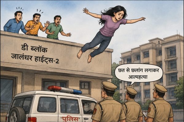 ਜਲੰਧਰ ਹਾਈਟਸ-2 ਦੇ ਡੀ ਬਲਾਕ ’ਚ 24 ਸਾਲਾ ਲੜਕੀ ਦੀ ਛੱਤ ਤੋਂ ਡਿੱਗਣ ਨਾਲ ਮੌਤ