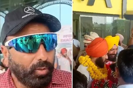 ਏਸ਼ੀਅਨ ਖੇਡਾਂ ’ਚ ਗੁਰਿੰਦਰਵੀਰ ਸਿੰਘ ਨੇ ਜਿੱਤਿਆ ਕਾਂਸੀ ਦਾ ਤਮਗਾ, ਆਦਮਪੁਰ ਏਅਰਪੋਰਟ ’ਤੇ ਹੋਇਆ ਭਰਵਾਂ ਸਵਾਗਤ ਓਲੰਪਿਕ ਦੀ ਤਿਆਰੀ ਹੁਣ ਅਗਲਾ ਟੀਚਾ, ਹੋਰ ਮੈਡਲ ਜਿੱਤ ਕੇ ਦੇਸ਼ ਤੇ ਪੰਜਾਬ ਦਾ ਨਾਮ ਰੌਸ਼ਨ ਕਰਨ ਦਾ ਲਿਆ ਸੰਕਲਪ